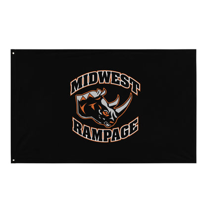 Flag | Midwest Rampage | Crest Logo