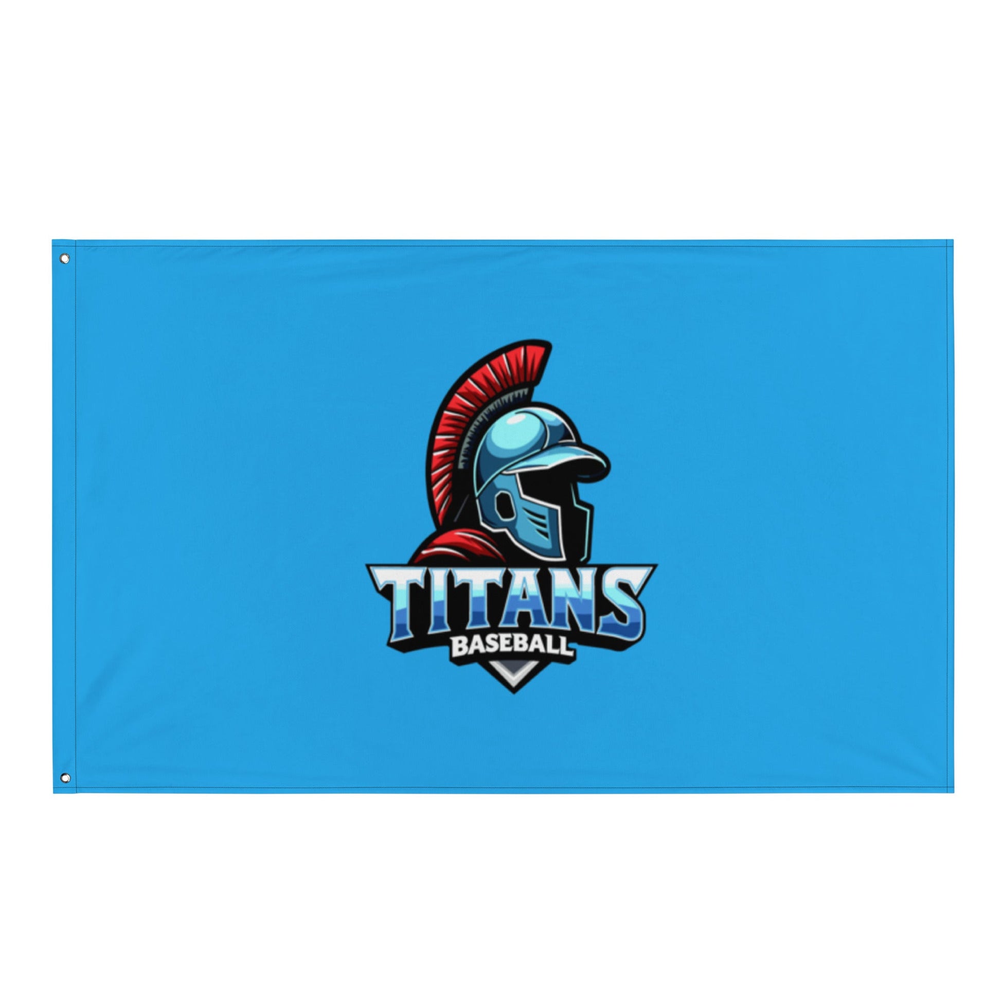Flag | Mighty Titans Baseball | Crest Logo