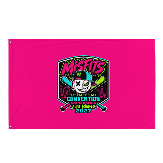 Flag | Misfits Baseball | Shield Logo