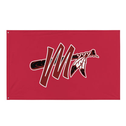 Flag | Mohawks | M - Mark Logo