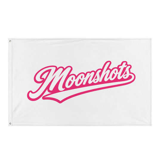 Flag | Moonshots | Script Logo