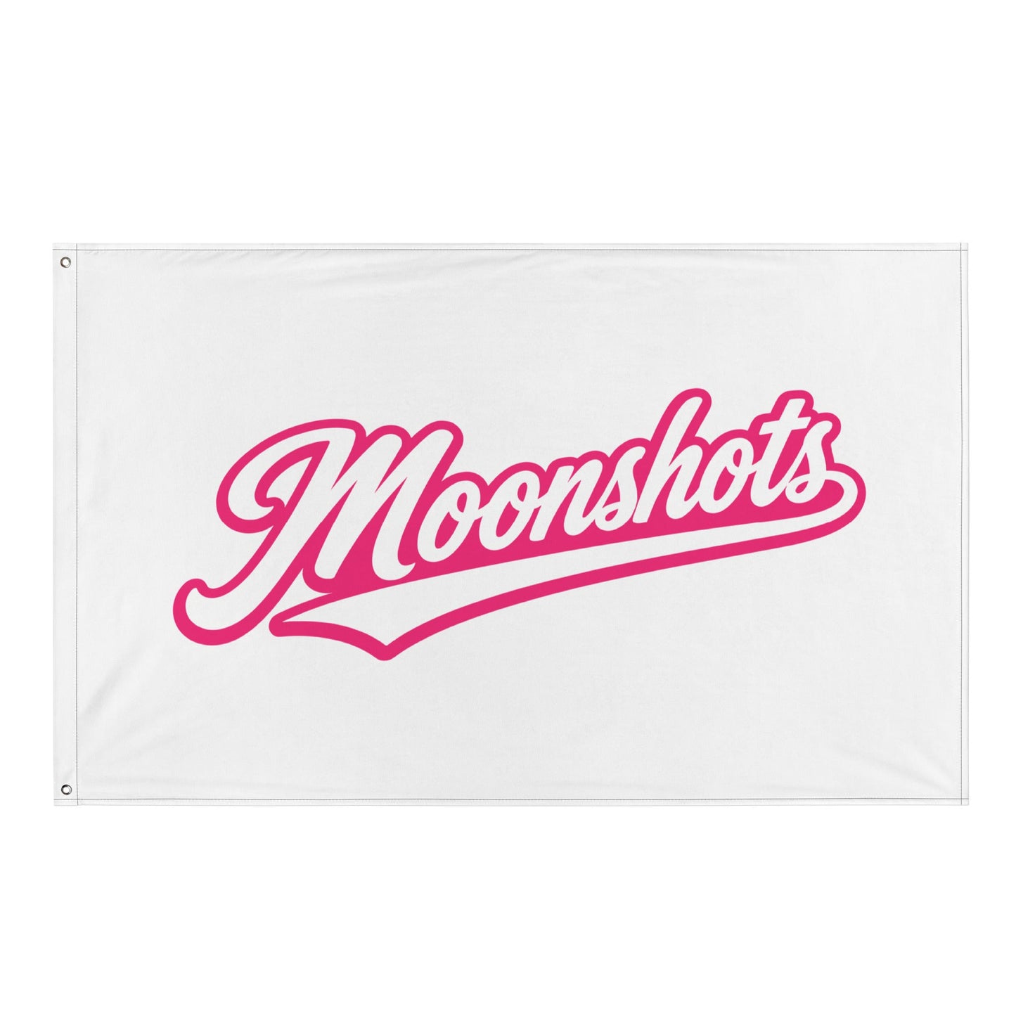 Flag | Moonshots | Script Logo