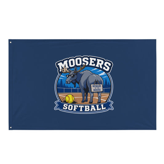 Flag | Moosers | Moose Diamond Mark Logo