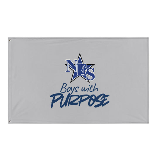 Flag | NES - Boys with Purpose | Boys with Purpose Logo