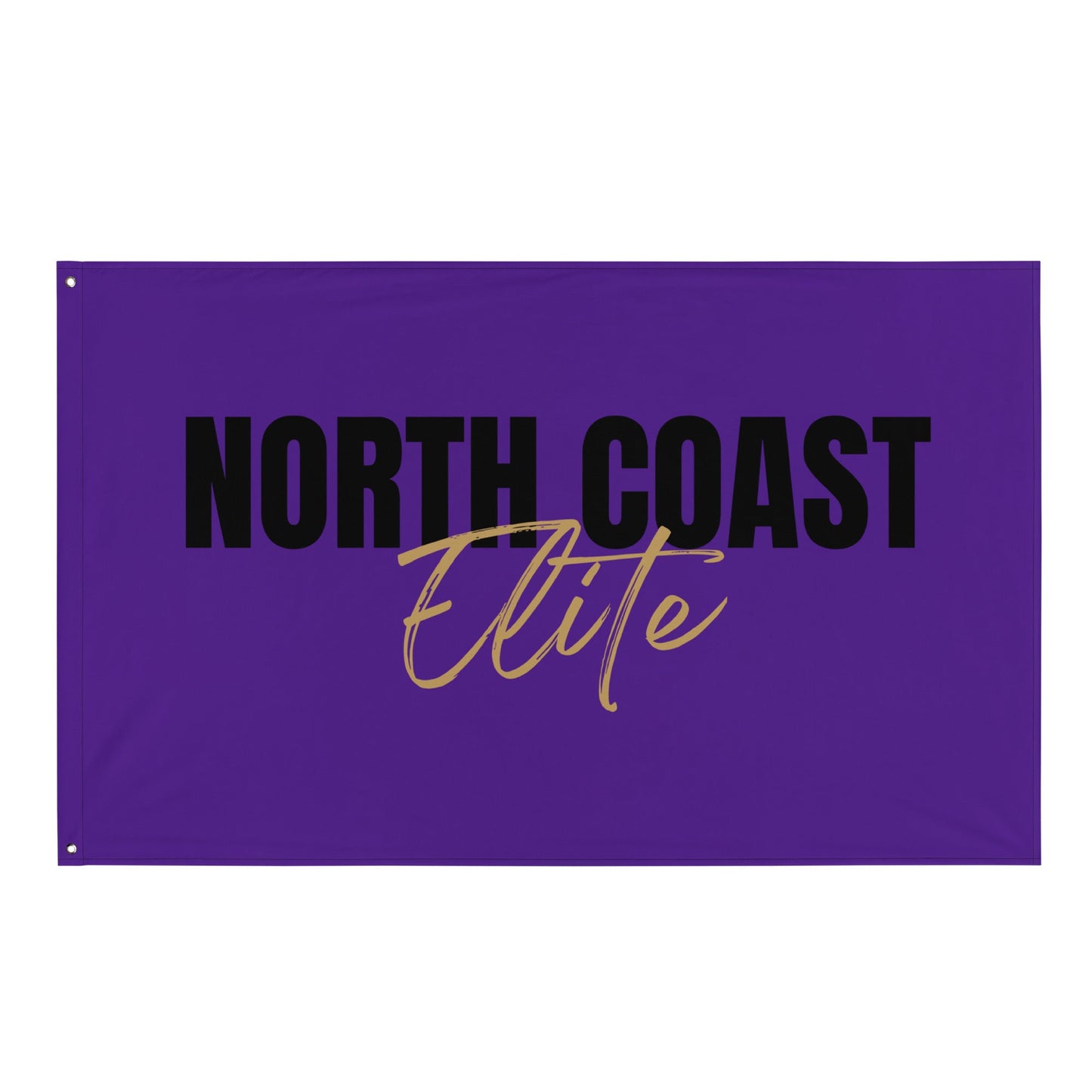 Flag | North Coast Elite Inc | Script Logo