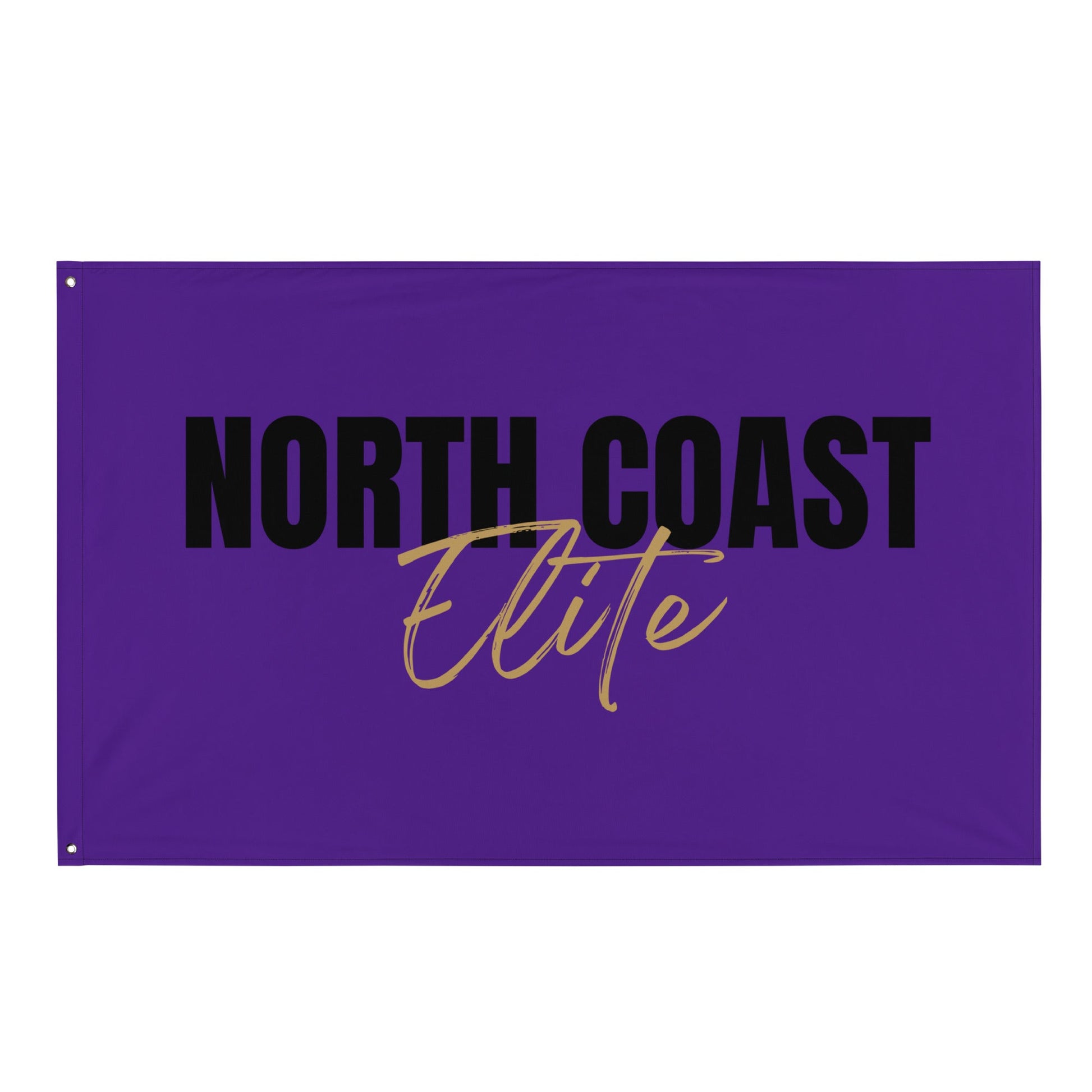 Flag | North Coast Elite Inc | Script Logo