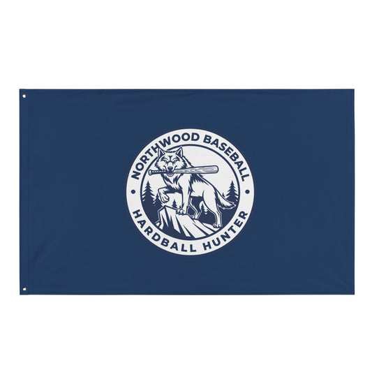 Flag | Northwood High School Baseball | Badge Logo