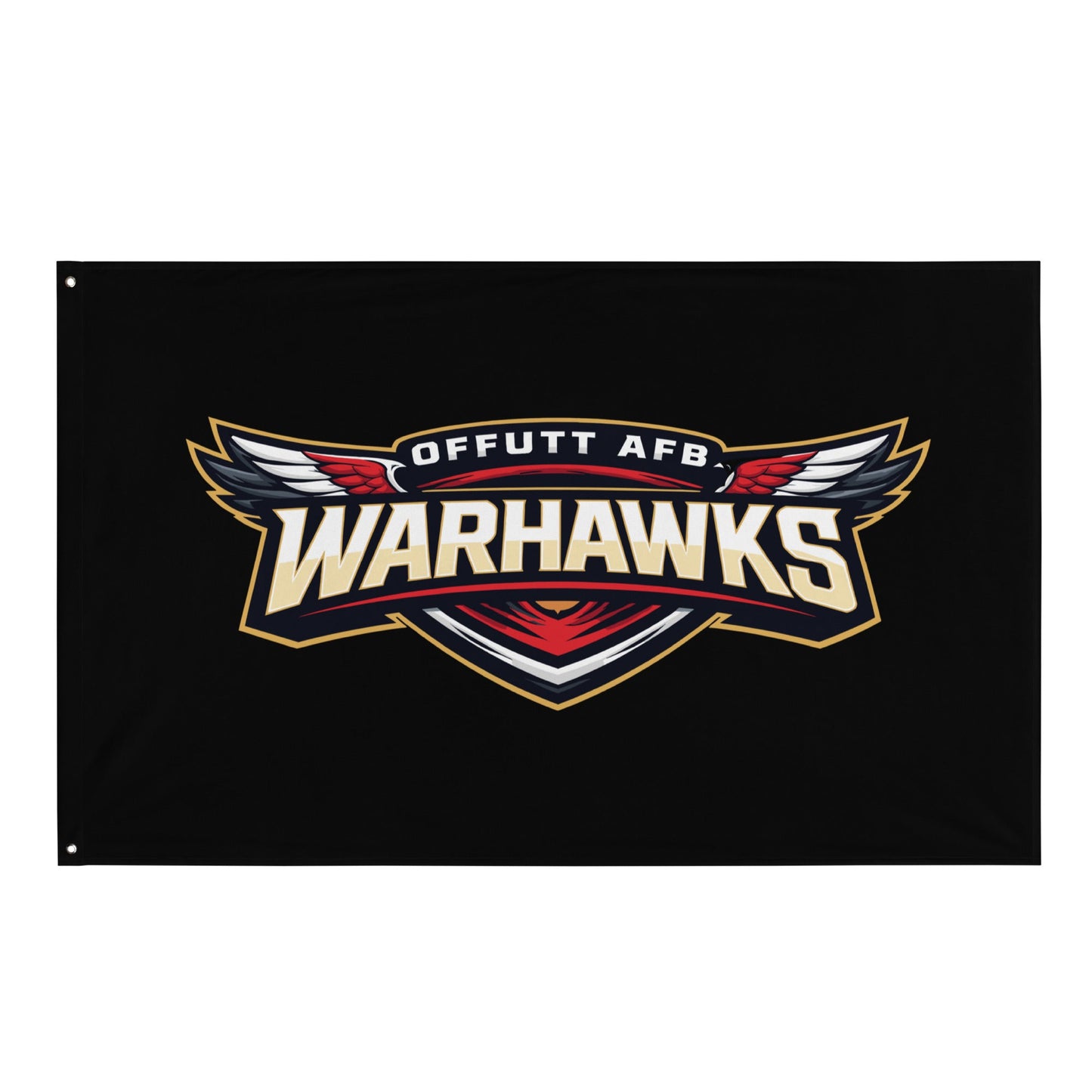 Flag | Offutt AFB Warhawks | Mark Logo