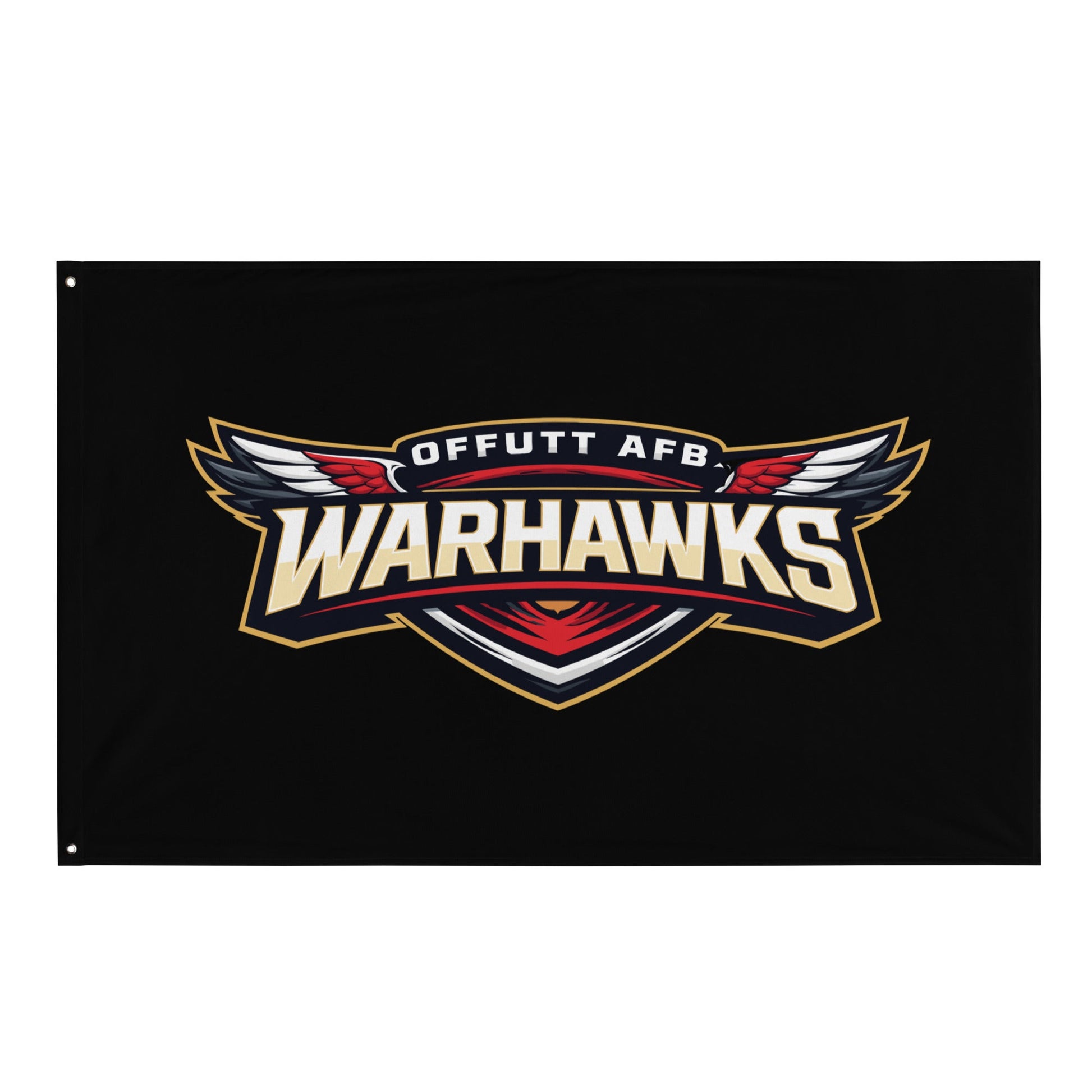 Flag | Offutt AFB Warhawks | Mark Logo