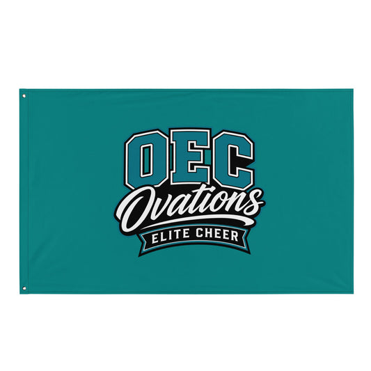 Flag | Ovations Elite Cheer | Crest Logo
