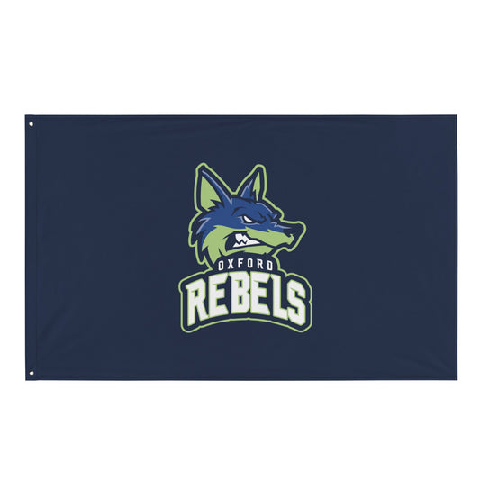 Flag | Oxford Rebels 12U | Mascot Logo