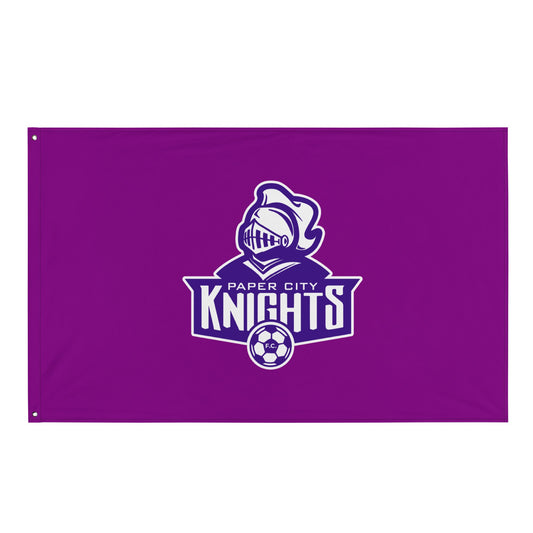 Flag | Paper City Futbol Club | Emblem Logo