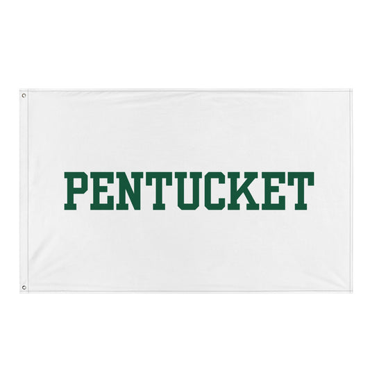 Flag | Pentucket Youth Football and Cheer | Script Logo