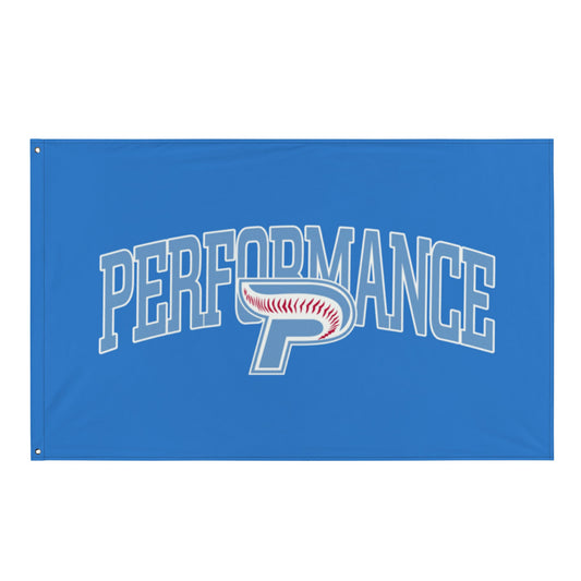 Flag | Performance Baseball | Script Logo