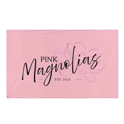 Flag | Pink Magnolias Dance | Lettermark Logo