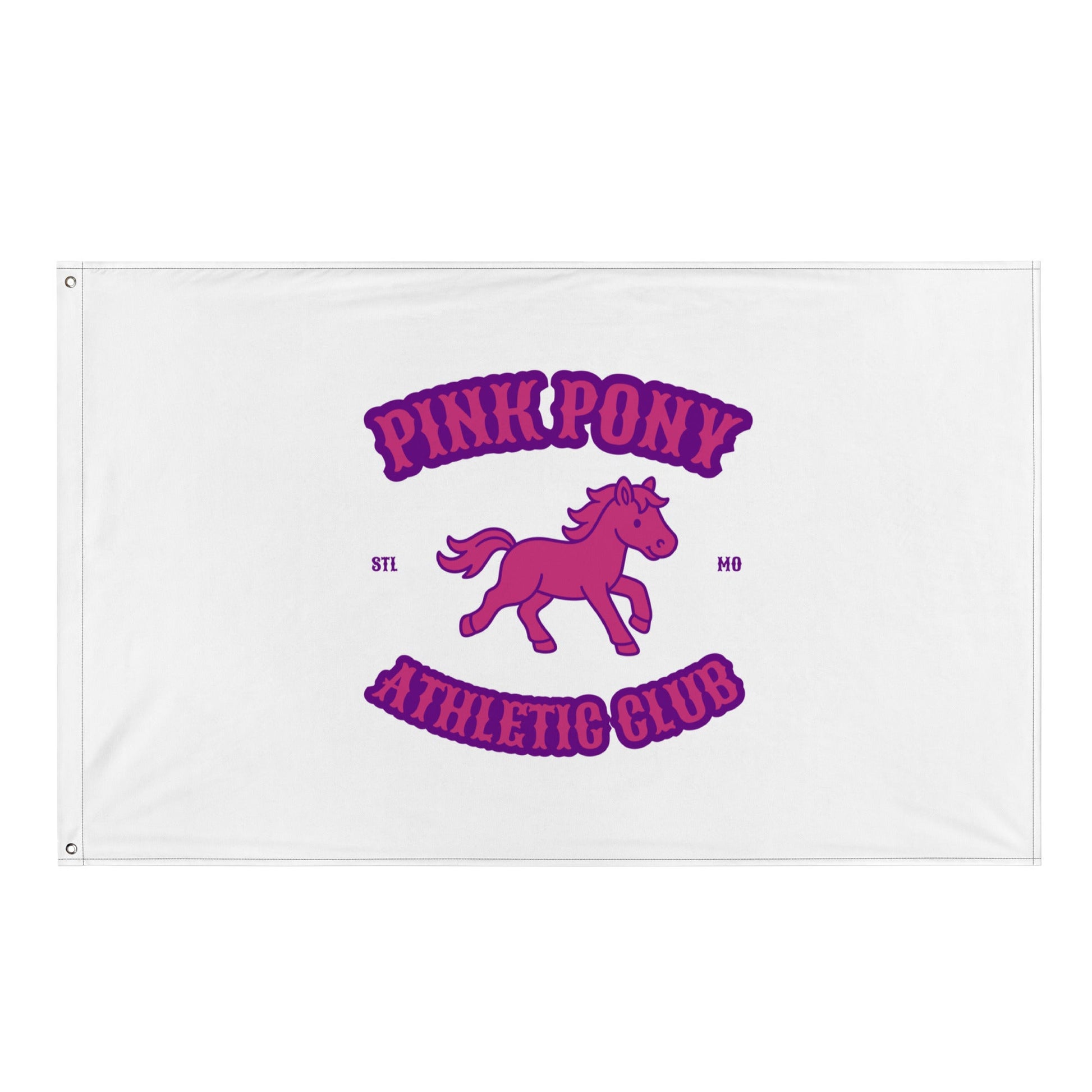 Flag | Pink Pony Athletic Club | Crest Logo