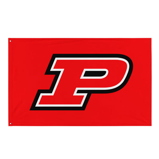 Flag | Pisgah Rec League | Block P Logo