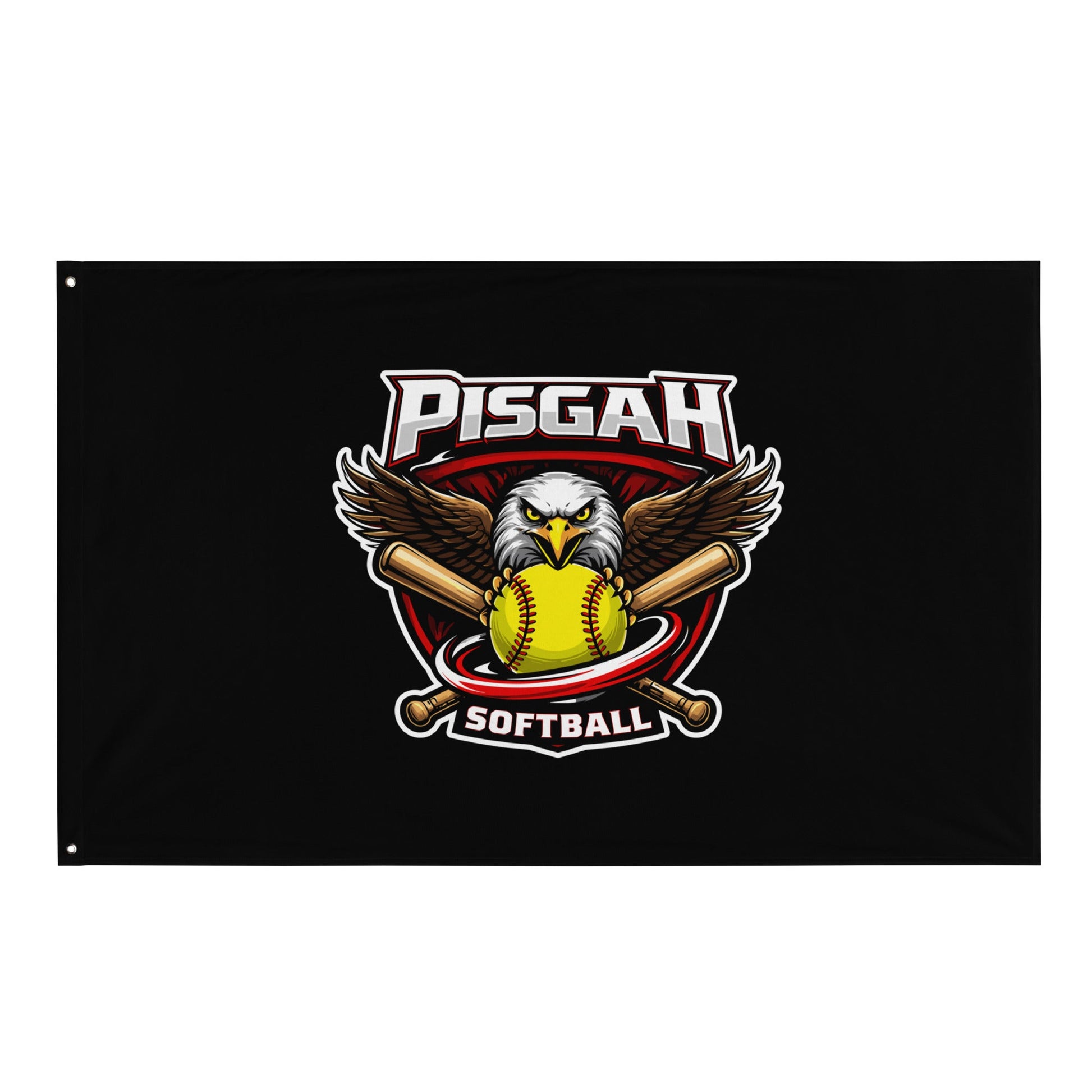 Flag | Pisgah Rec League | Eagle Softball Logo