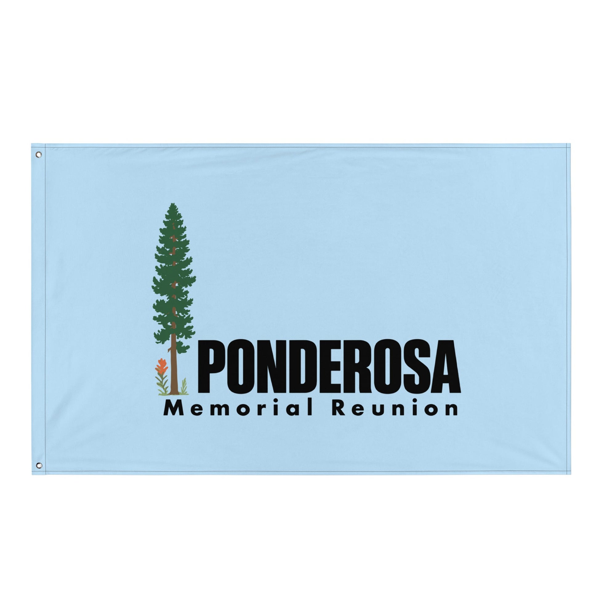 Flag | ponderosa reunion | Memorial Logo