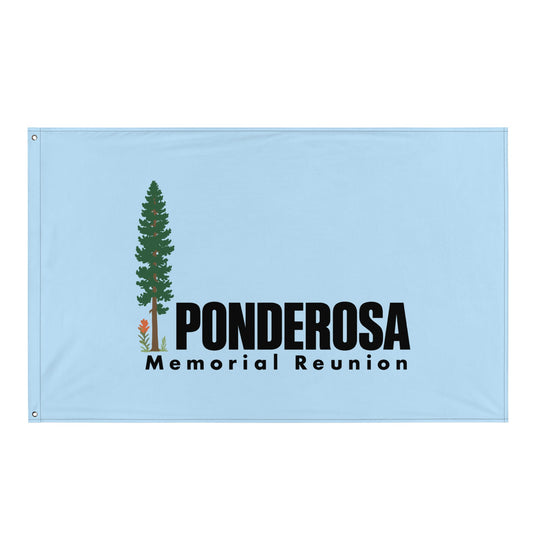 Flag | ponderosa reunion | Memorial Logo
