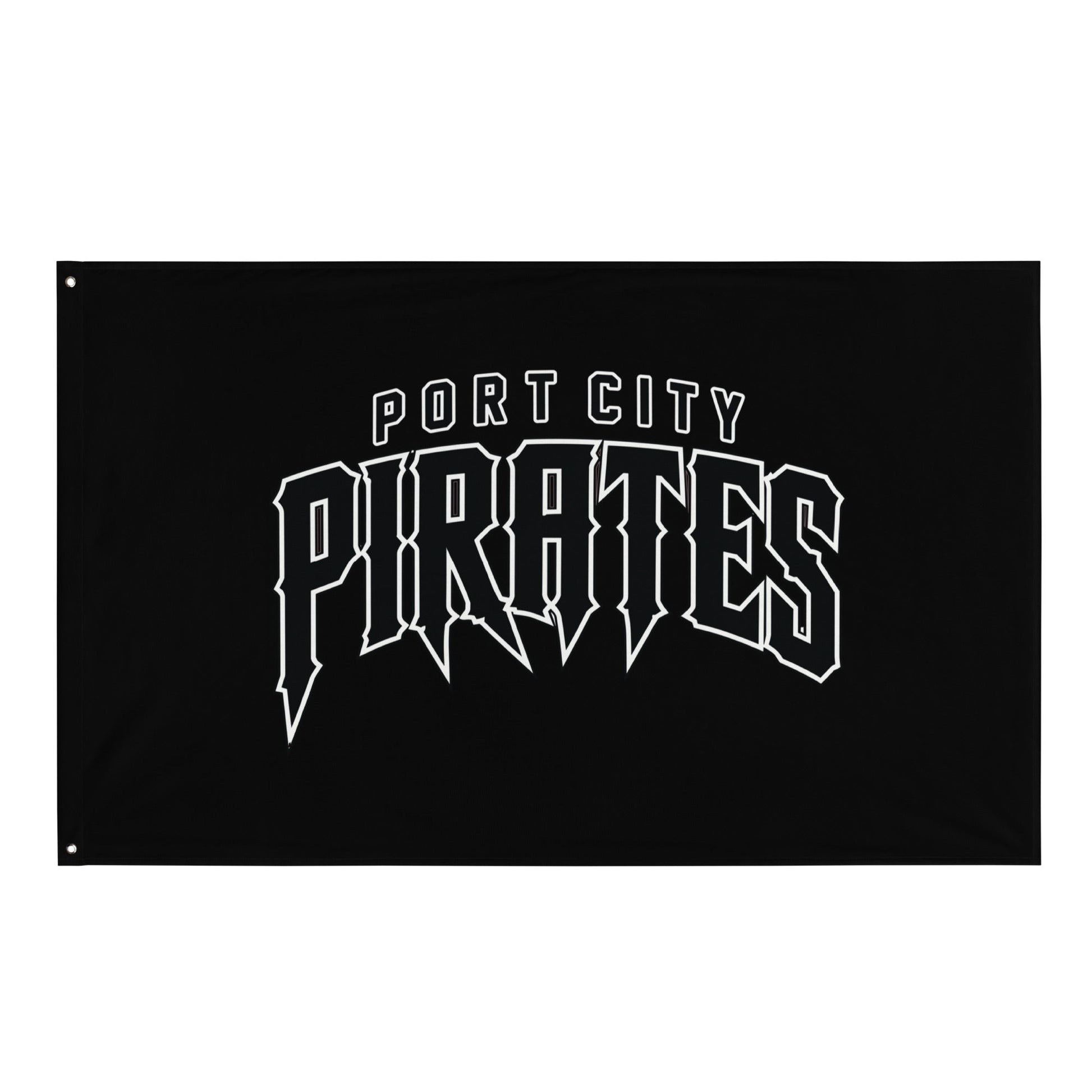 Flag | Port City Pirates | Script Logo