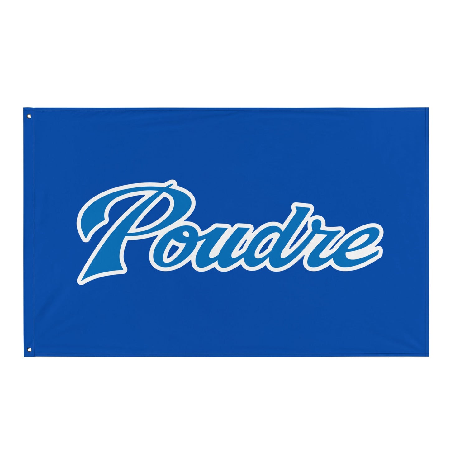 Flag | Poudre Football | Emblem Logo