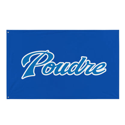 Flag | Poudre Football | Emblem Logo