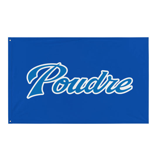Flag | Poudre Football | Emblem Logo