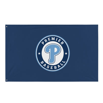 Flag | Premier Baseball | Badge Logo