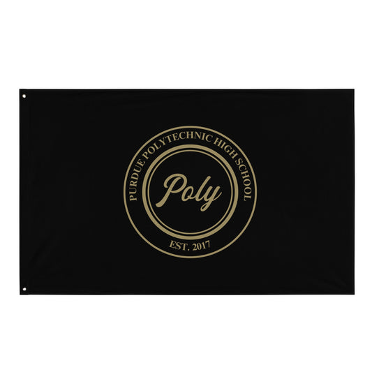 Flag | Purdue Polytechnic High School | Poly Seal Logo