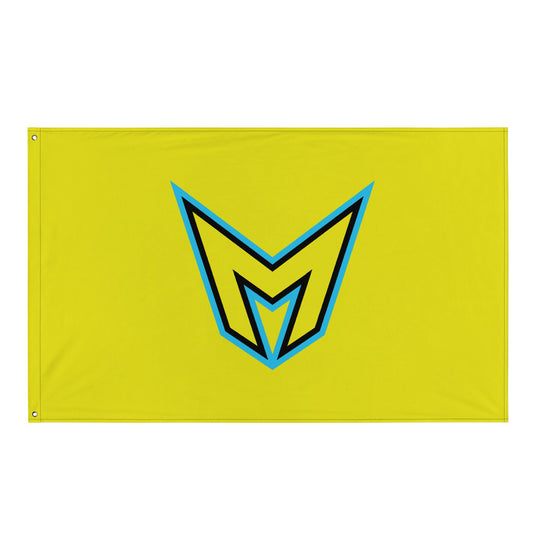 Flag | Racine Monstars | M Logo