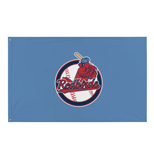 Flag | Redbirds | Vintage Badge Logo