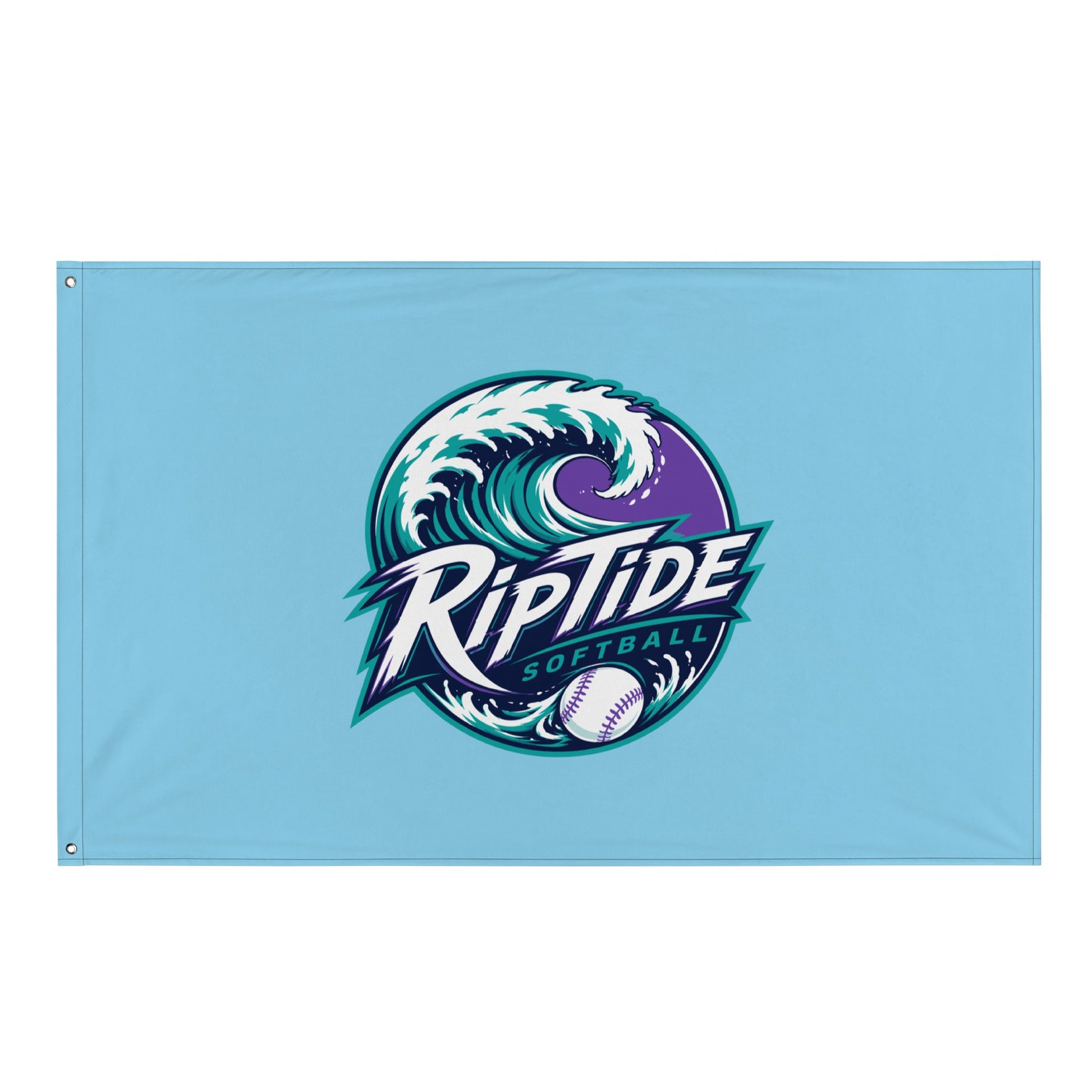 Flag | RipTide Softball | Emblem Logo
