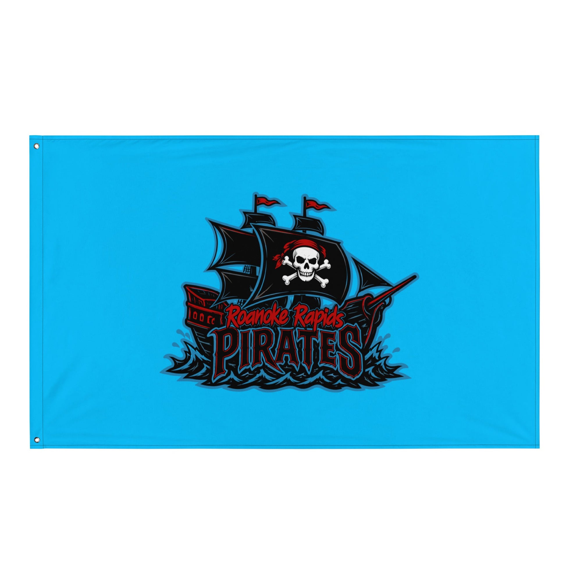 Flag | Roanoke Rapids Pirates | Black Sail Battlers Logo