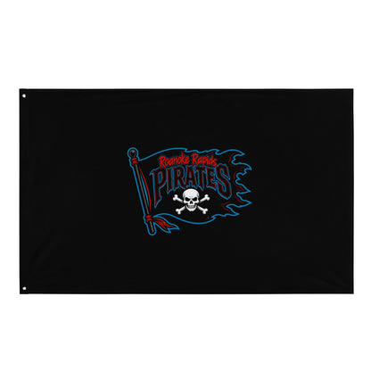 Flag | Roanoke Rapids Pirates | Blackwave Flag Logo