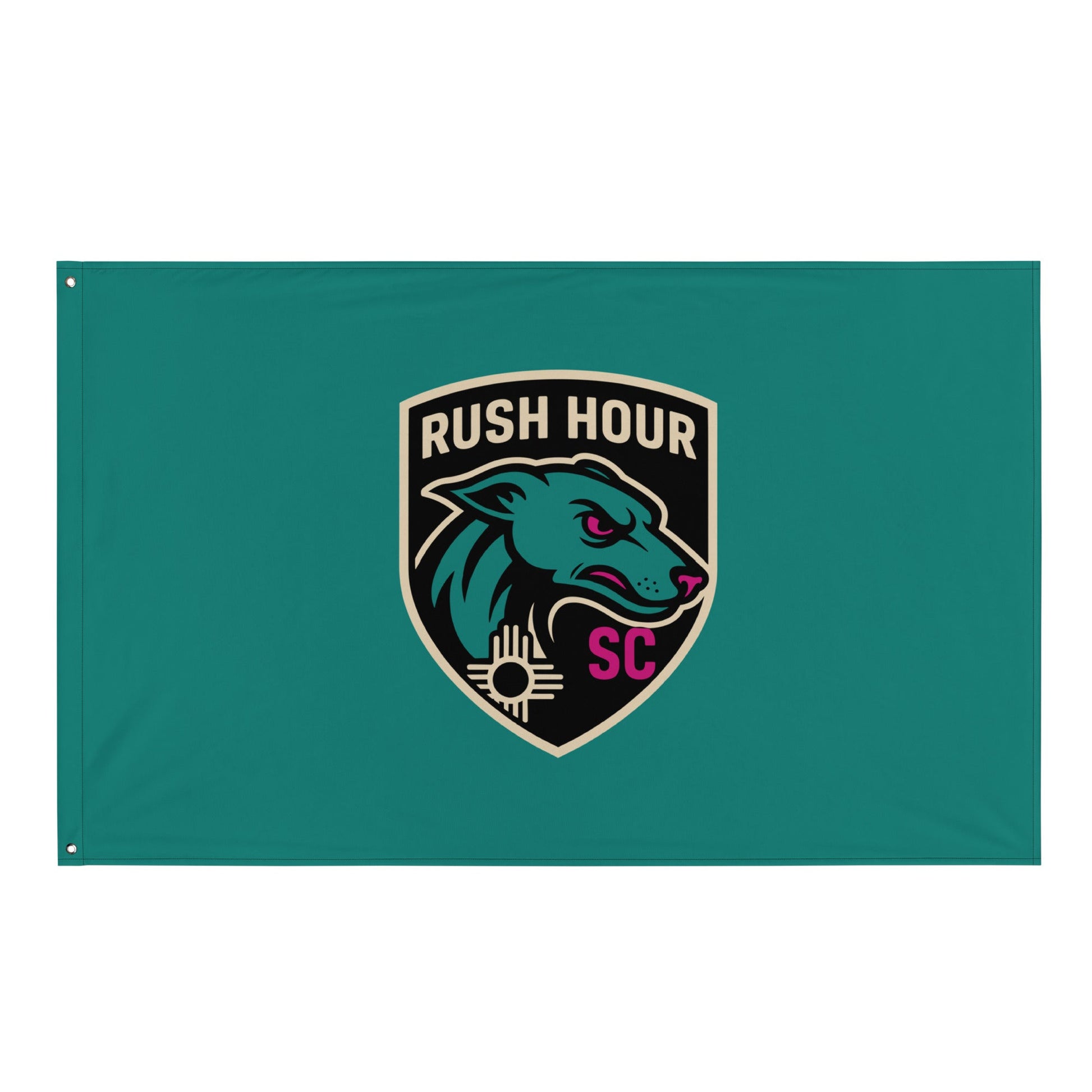 Flag | Rush Hour | Badge Logo