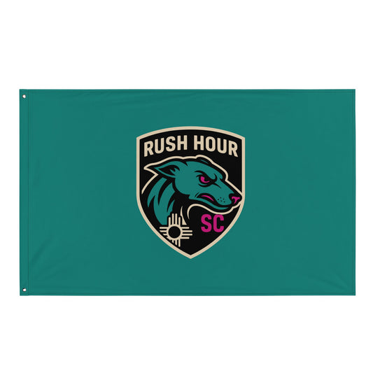 Flag | Rush Hour | Badge Logo