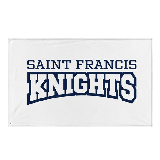 Flag | Saint Francis School | Modern Script Logo