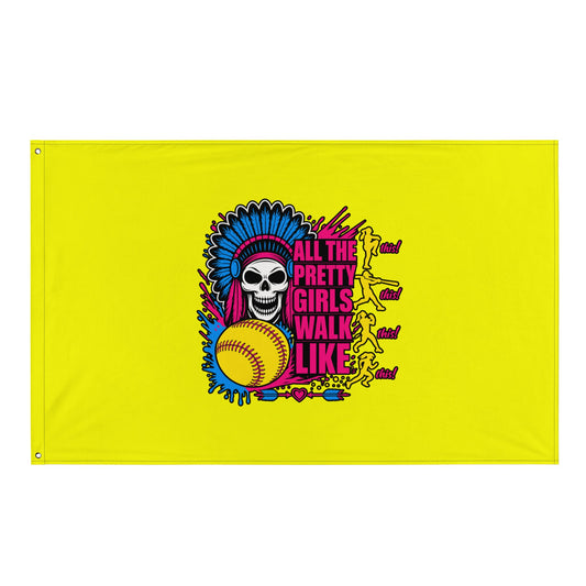 Flag | Savage Softball | Varsity Vanguard Logo