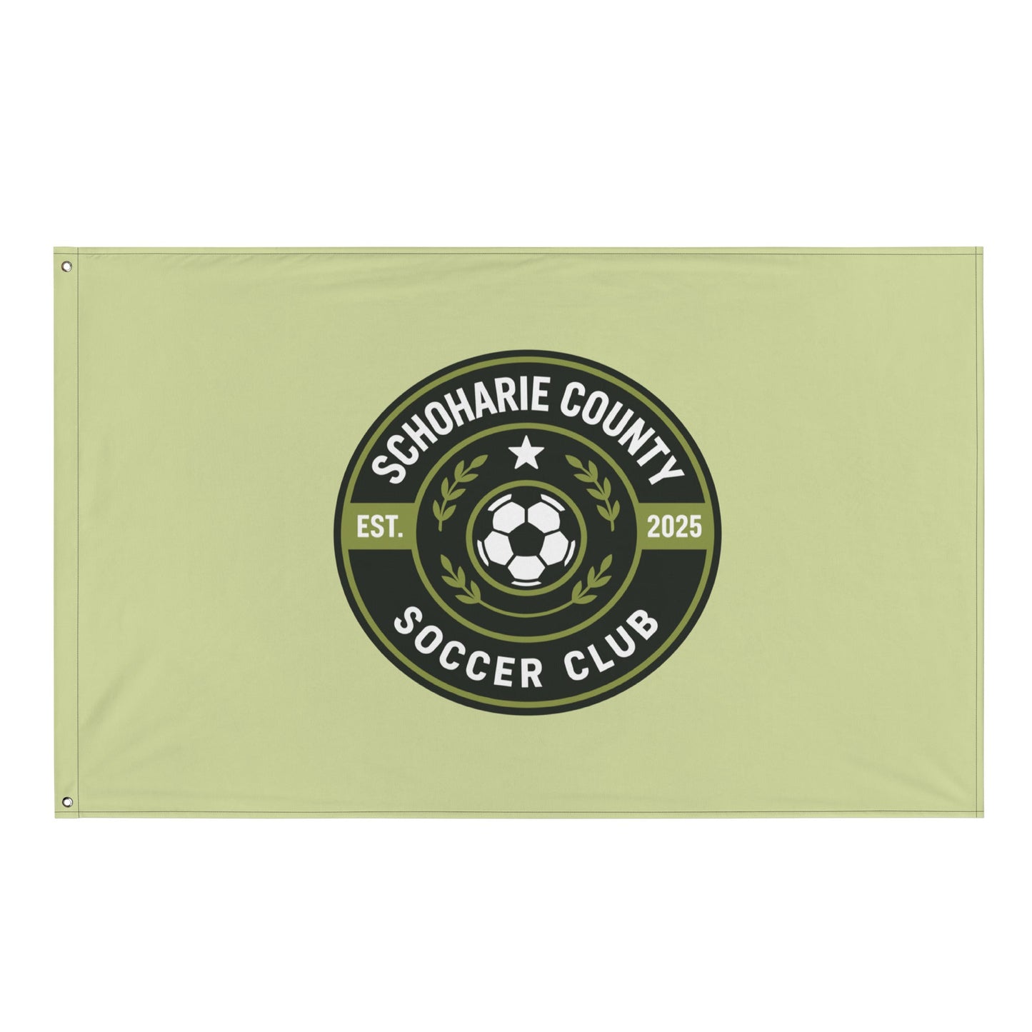 Flag | Schoharie County Soccer Club | Badge Logo