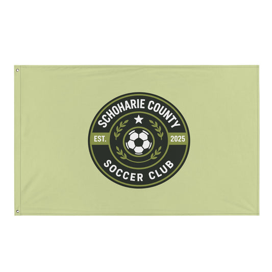 Flag | Schoharie County Soccer Club | Badge Logo