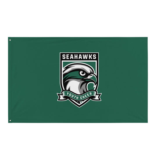 Flag | Seahawks Youth Cheer | Shield Logo
