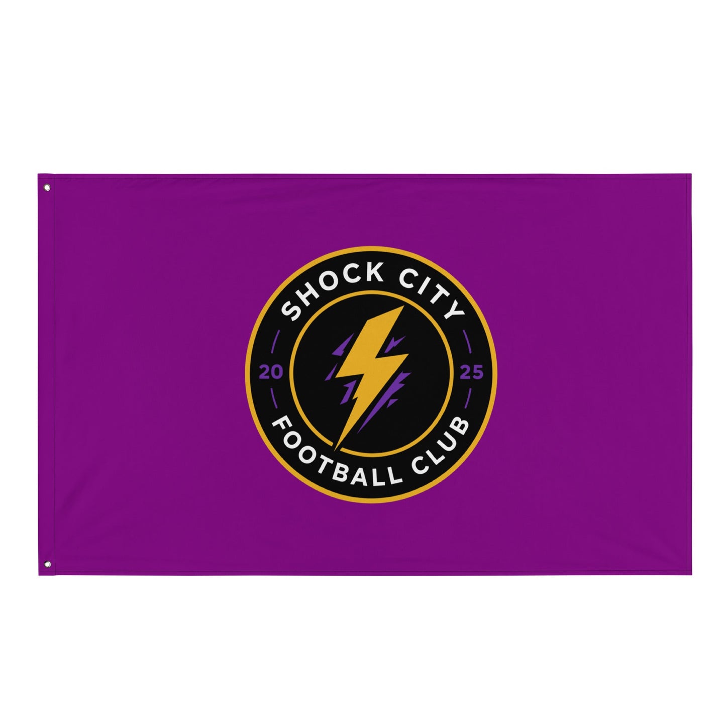 Flag | Shock City FC | Badge Logo