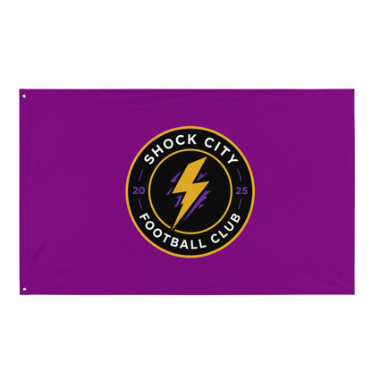Flag | Shock City FC | Badge Logo