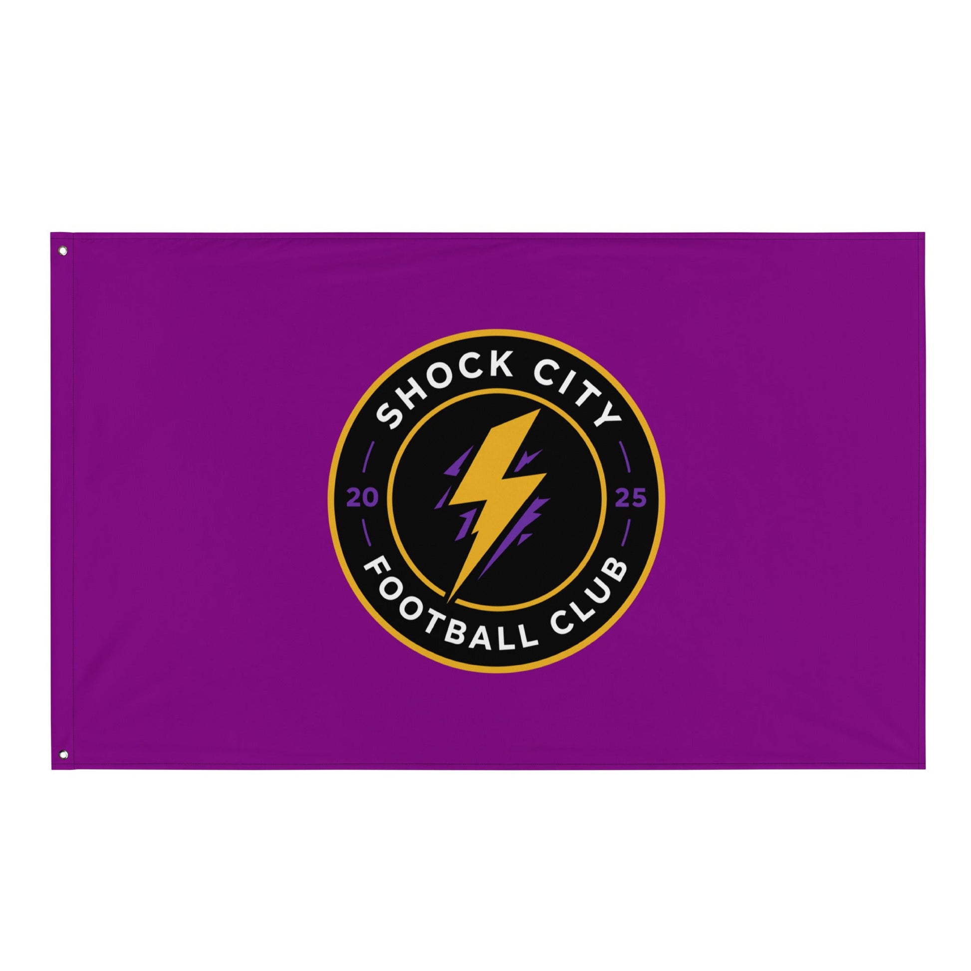 Flag | Shock City FC | Badge Logo