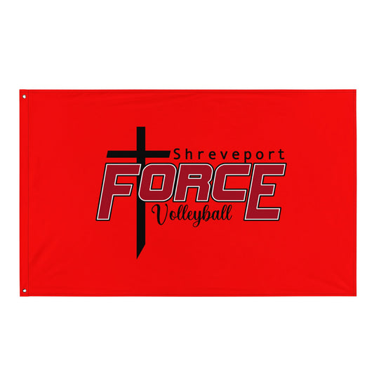 Flag | Shreveport Force Volleyball | Crest Logo