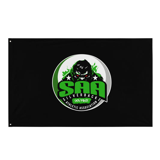 Flag | Silverbackz Athletic Association LLC | Silverback Logo