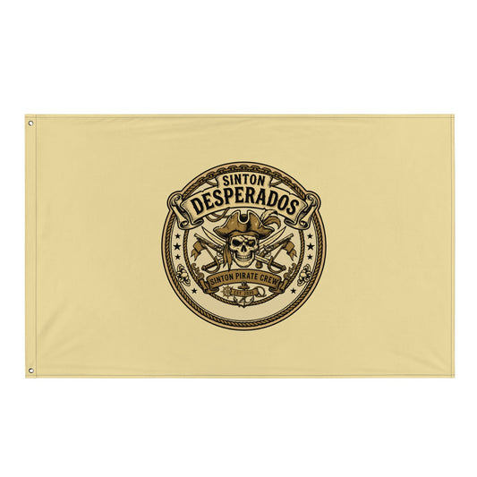 Flag | Sinton Desperados Baseball | Badge Logo