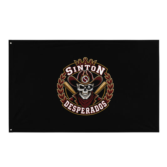 Flag | Sinton Desperados Baseball | Ridge Varsity Logo