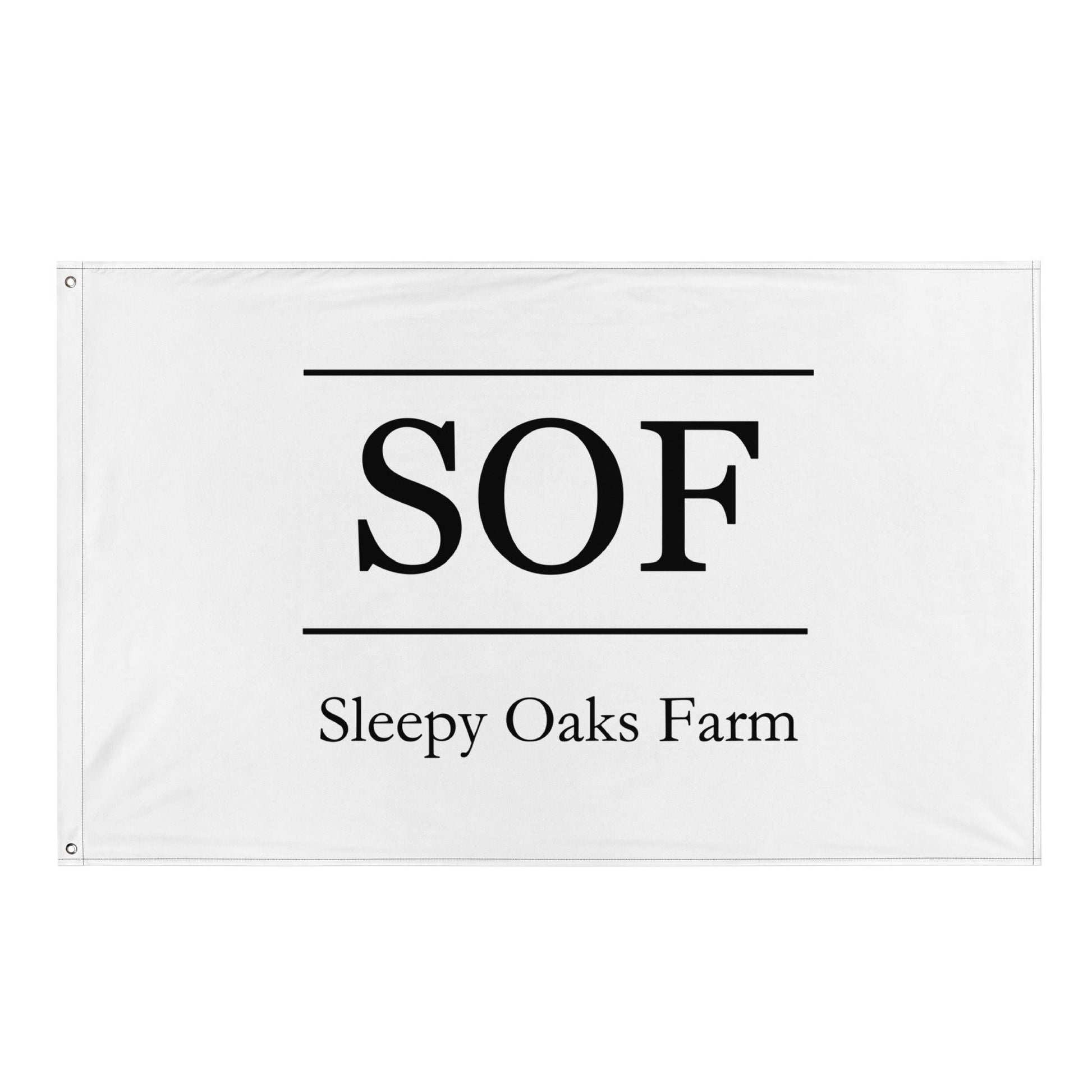 Flag | Sleepy Oaks Farm | SOF Logo